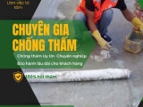 Dịch Vụ Chống Thấm Giải Pháp Hiệu Quả Bảo Vệ Ngôi nhà 