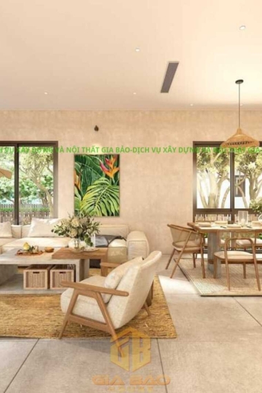 Thiết kế Villa Hồ Tràm 2-The Tropicana Novaworld