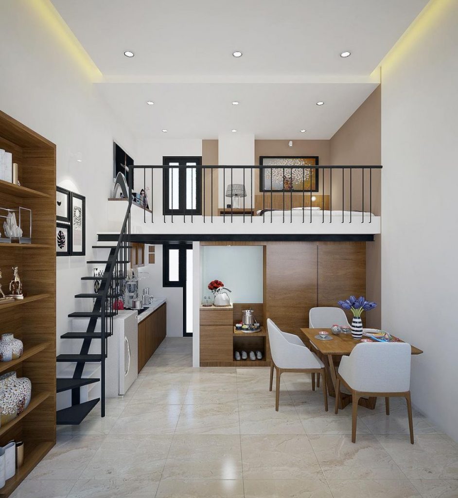 Mẫu Nhà Cấp 4 Có Gác Lửng
